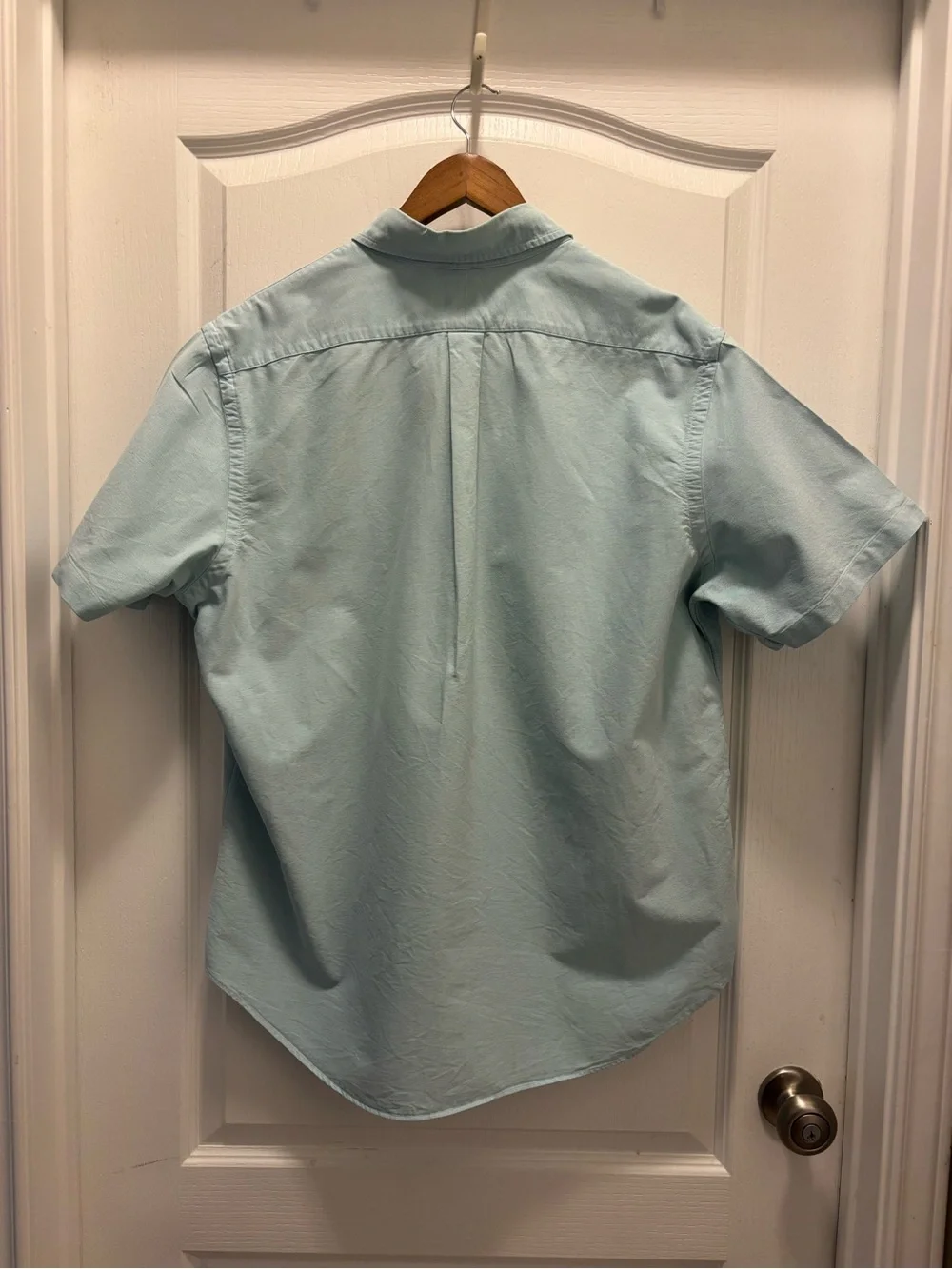 Ralph Lauren Men’s XL Classic Fit Oxford Short Sleeve Button Light Blue/Mint